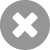 grey circle with white X in middle