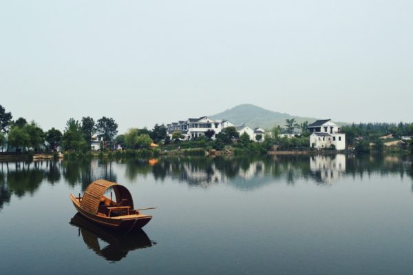 china view on the water