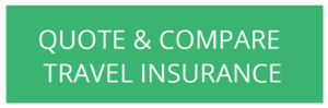 green button that says "quote and compare travel insurance"