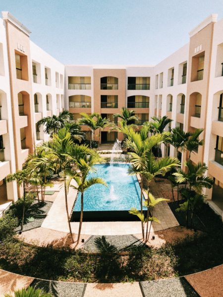 hotel resort in the Caribbean