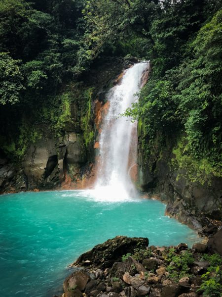 waterfall in Costa Rica